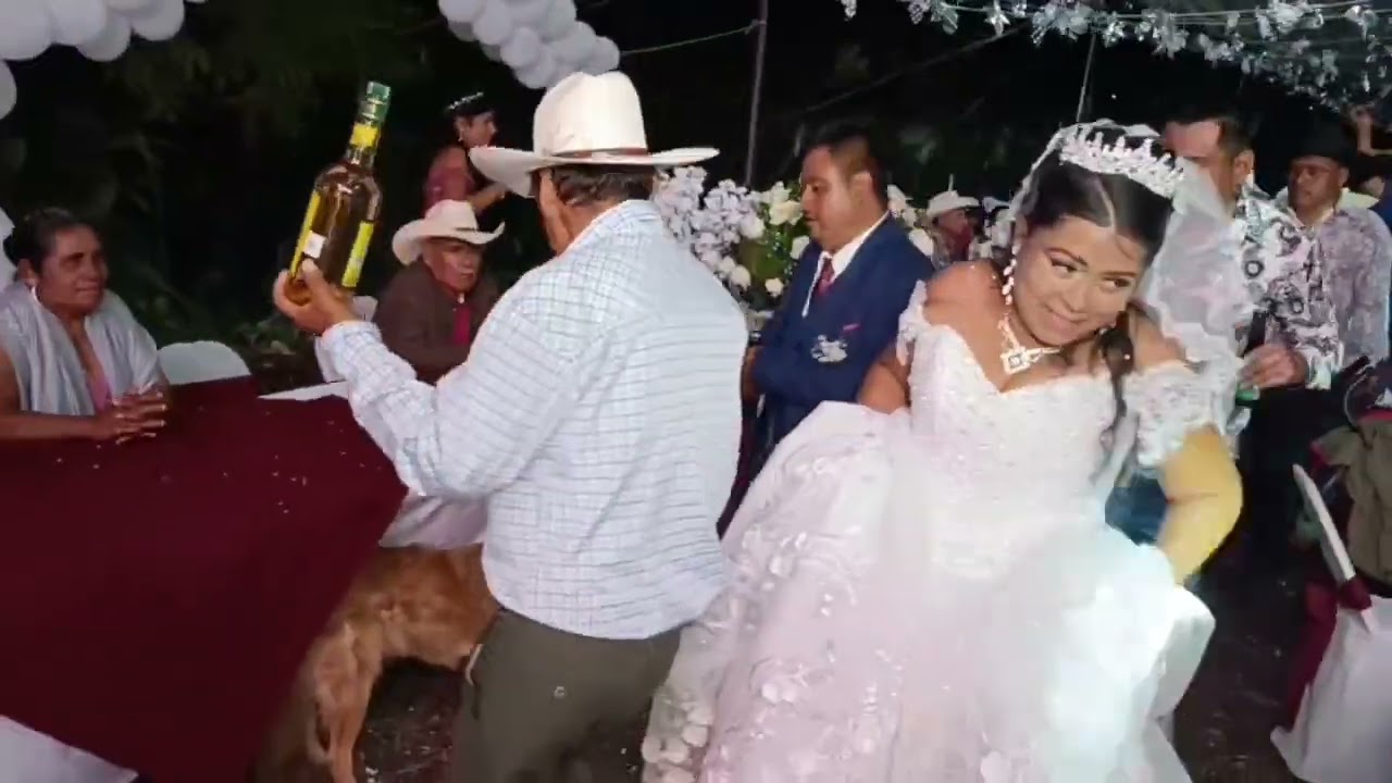 Increíble 😱 así se BAILA DEL GUAJOLOTE EN UNA BODA 😱 en la Mixteca Poblana