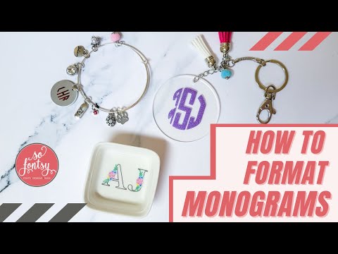 Video: Wanneer monogram voorletters bestel?