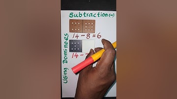 Subtraction - Using Dominoes