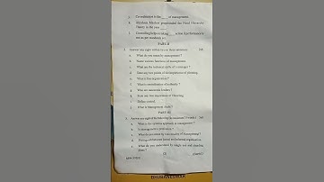 +3 3rd semester(bcom) 2022 core7 (management principles and application) question paper.