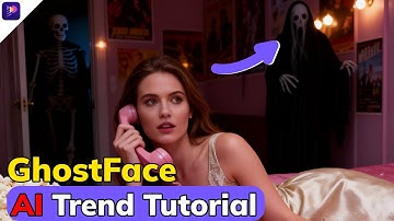 How to Do the GhostFace AI Trend without ANY Prompt | Gemini AI Photo Trend | AI Scream Photo