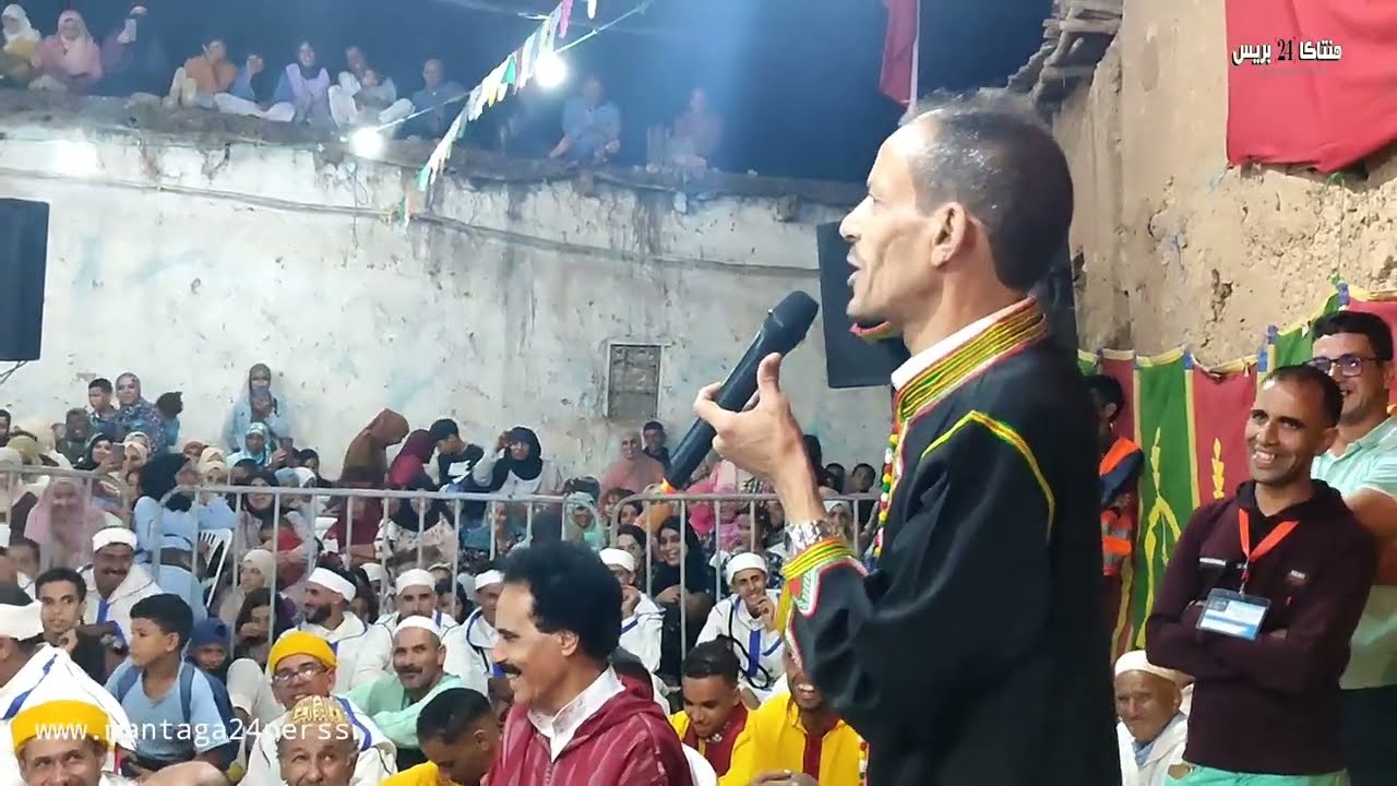 الحسن شاوشو يلهب الجمهور في الأمسية بدوار تيمينون ايت الحاج بجماعة تمالوكت