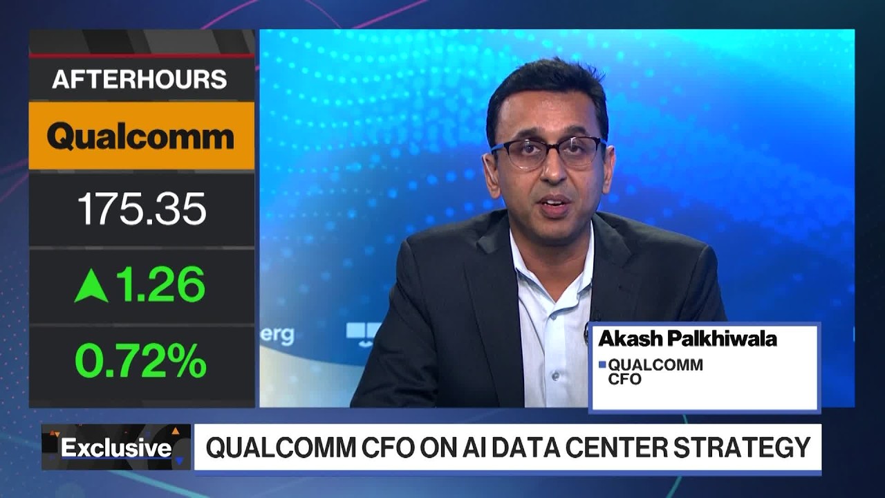 Qualcomm CFO on Amazon AI Deal, Data Center Strategy