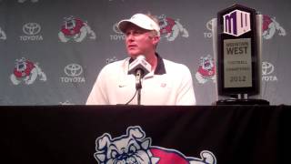 Fresno State-Air Force Post Game Presser
