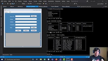 Cómo Conectar MySQL y C# (Visual Studio 2019) |ADO.NET