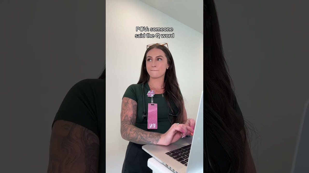 Never say the Q word 😭😭😭 