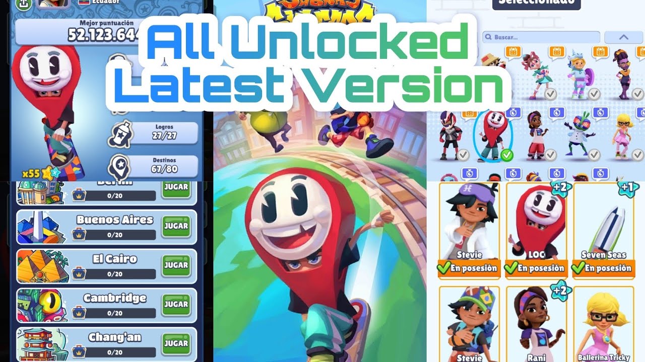 REGALO TODO mi PROGRESO en SUBWAY SURFERS COPENHAGEN 2025!