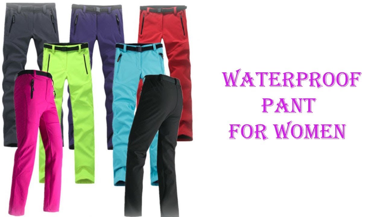 Best Women Waterproof Trousers YouTube