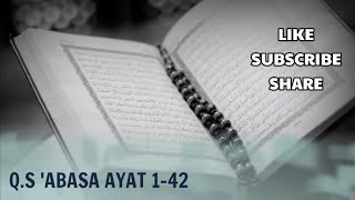 Murottal Alquran Surah abasa  Menggunakan Nada Rost metode Ummimetode Tilawati