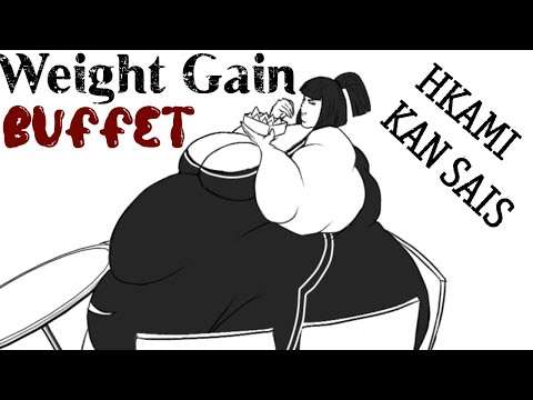 Weight Gain Buffet | Fat Animation By Hkami and Kain_Sais 🍔🍟 thumbnail