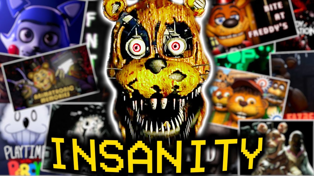 I Played 10 FNAF Fan Games and They Drove Me To INSANITY