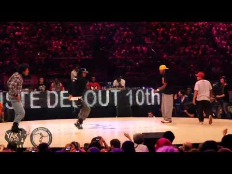 Les Twins en demi-finale Juste Debout 2011