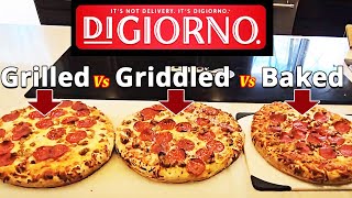 Digiorno Pizza 3 Ways!! Did Griddled taste the best?? #pizzalover