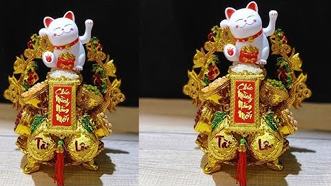 Cách Làm Tháp Tỏi Đơn Giản Thờ Thần Tài | Tháp Tỏi