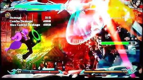 Blazblue Chrono Phantasma Extend Hazama