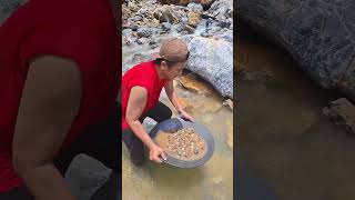 ASMR...✅️ Traditional gold mining #armangoldhunting