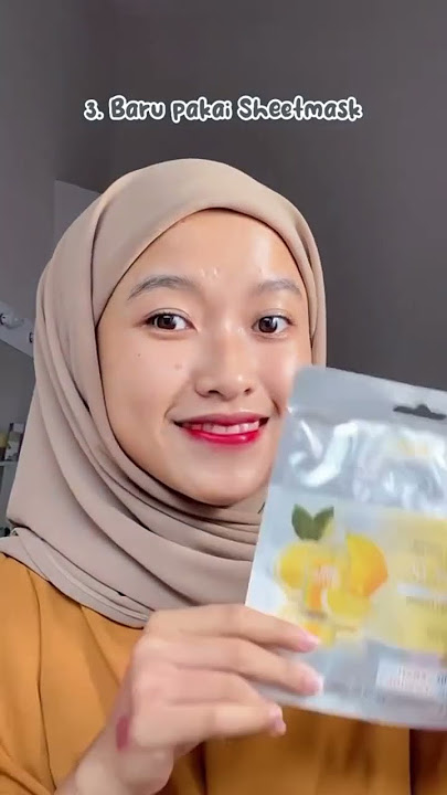 CARA PENGGUNAAN SHEETMASK YANG BENAR