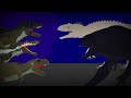 Giga, Rexy and Spino vs D-rex and indominus rex | Dino Battle 