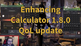 [Black Desert] Enhancing Profit Calculator 1.8 Quality of Life Update!