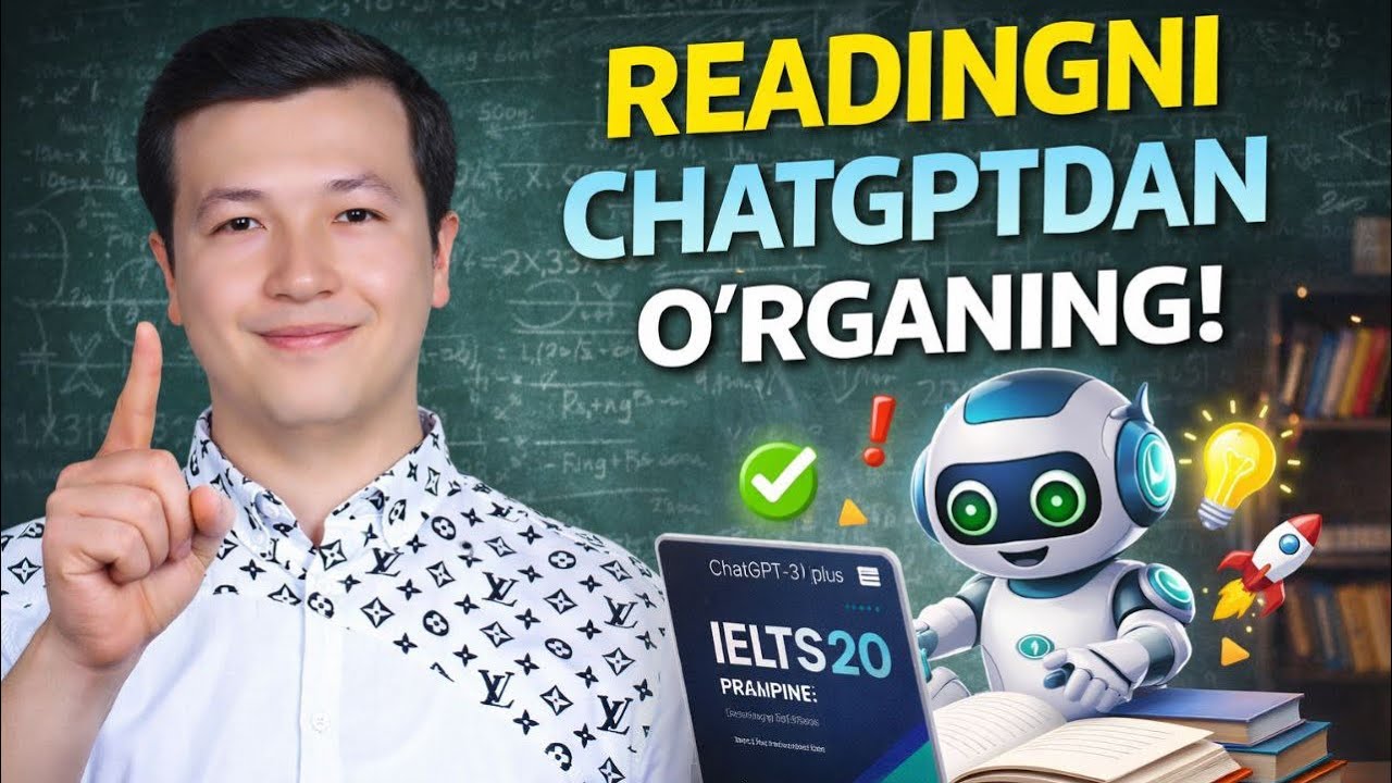 READINGni CHATGPTdan o'rganing !!!