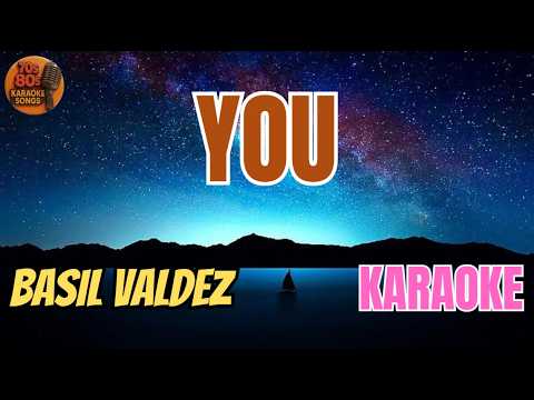 Karaoke Basil Valdez - You (ORIGINAL SCORE Karaoke)