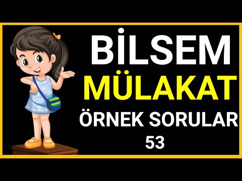 Bilsem Mülakat | Genel Yetenek Soruları | Görsel İlişki | #53