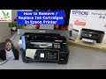 How to Remove / Replace Ink Cartridges In Epson Printer