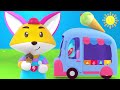 Fox and Rabbit fun with the Ice Cream Truck