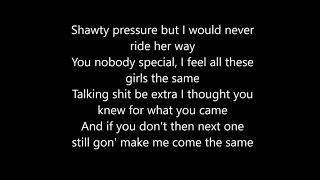 Hotboii feat. Future – Nobody Special (Lyrics)