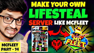 How To Add Lifesteal like Mcfleet in Aternos | Make Lifesteal Server in Aternos