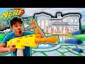 Nerf War in IRELAND BOYS MANSION!!