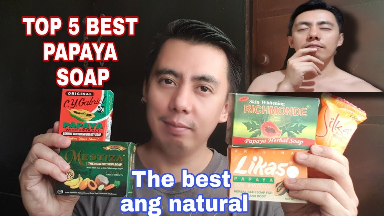 BEFORE KOJIC ACID | TOP 5 ORIGINAL PAPAYA SKIN WHITENING SOAP & ANTI ACNE FOR FACE, BODY | REAL TALK