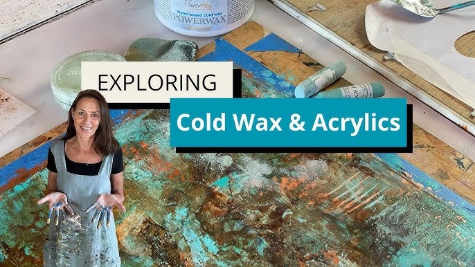 Wax on Wednesdays Mixing Up Some Colors for Cold Wax Painting! 