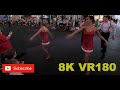 8K VR180 3D White Christmas welcome act at Movieworld (Travel videos, ASMR/Music 4K/8K Metaverse)