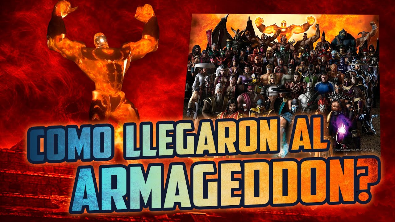 como llegaron todos a la batalla del armageddon MK armageddon #mortalkombat