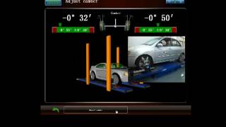 PL-666 CCD WHEEL ALIGNMENT OPERATION