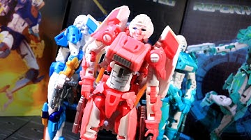 Mastermind Creations R-08 Azalea the Avenger (with Zinnia & Asterisk) - Vangelus Review 255-A