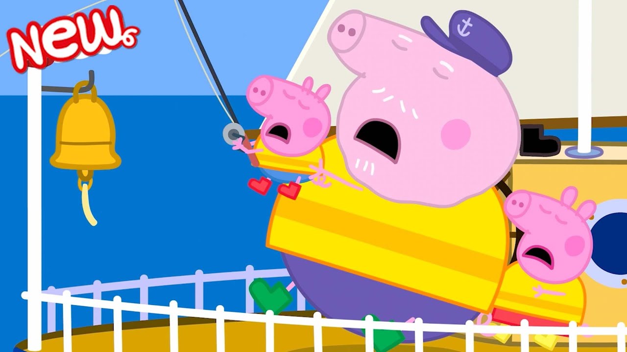 Peppa Pig Tales 🎣 Fishing On Grandpa Pig's Boat 🐟 BRAND NEW