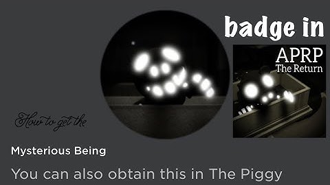 How to get the “Mysterious Being” badge in APRP The Return [BETA]! (ROBLOX)