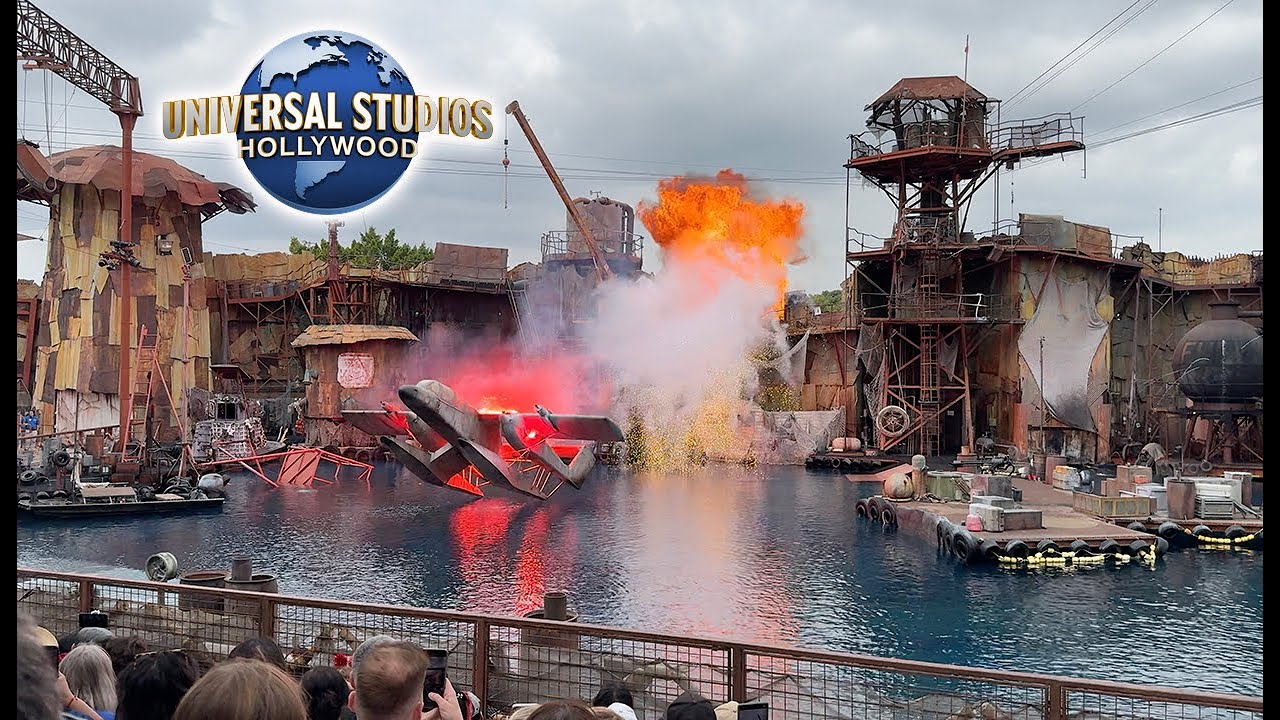 WaterWorld Full Show At Universal Studios Hollywood 2024 - YouTube