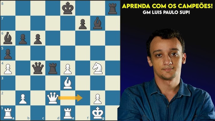 Rio Chess Open 2023! Partida entre o MI Diego de Berardino vs GM Luis Paulo  Supi! 