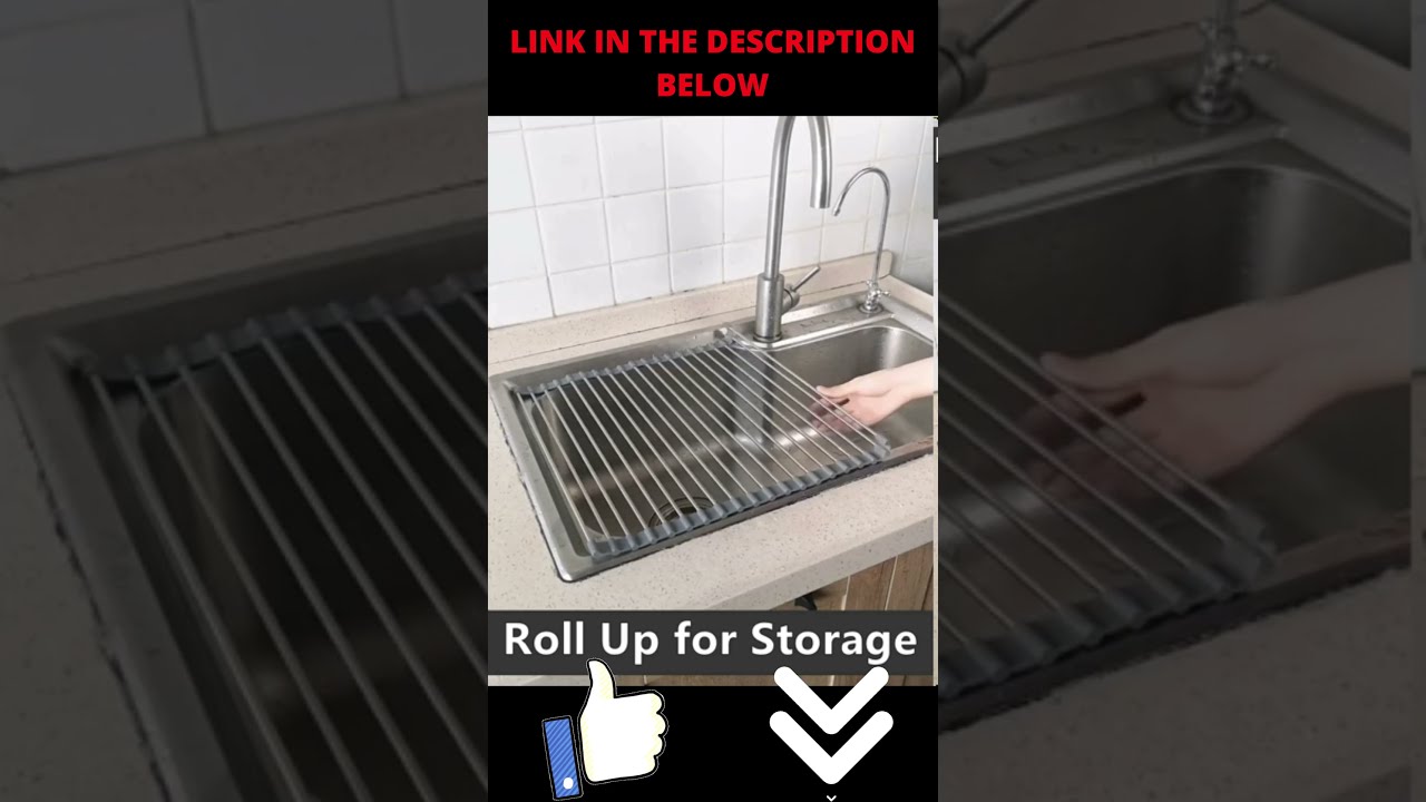 Best Roll Up Dish Drying Rack For Kitchen | 