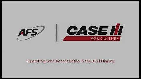Operating with Access Paths in the XCN Display
