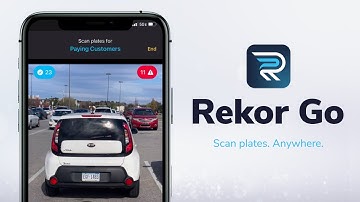 Rekor Go: Scan plates. Anywhere.