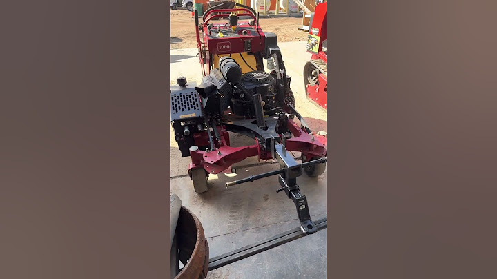 Custom made landscape bed edger! Toro Grand Stand Multi Force #toro #grandstand #multiforce #bededge