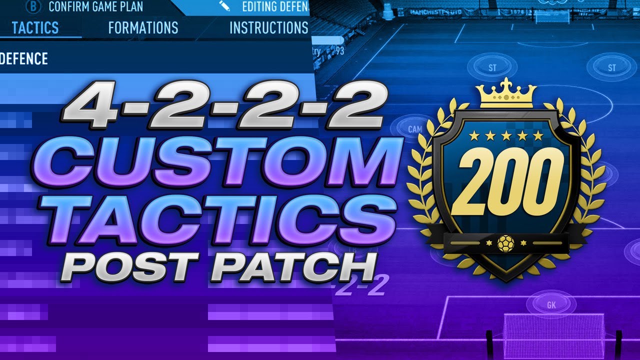 30-0 TOP 100 BEST PRO 4222 CUSTOM TACTICS FINAL PATCH JANUARY - FIFA 21 ULTIMATE TEAM - META