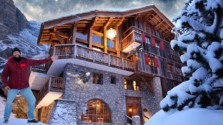 Exploring the Most ICONIC &amp; AUTHENTIC Mega Chalet in Val d&#39;Isère, French Alps!