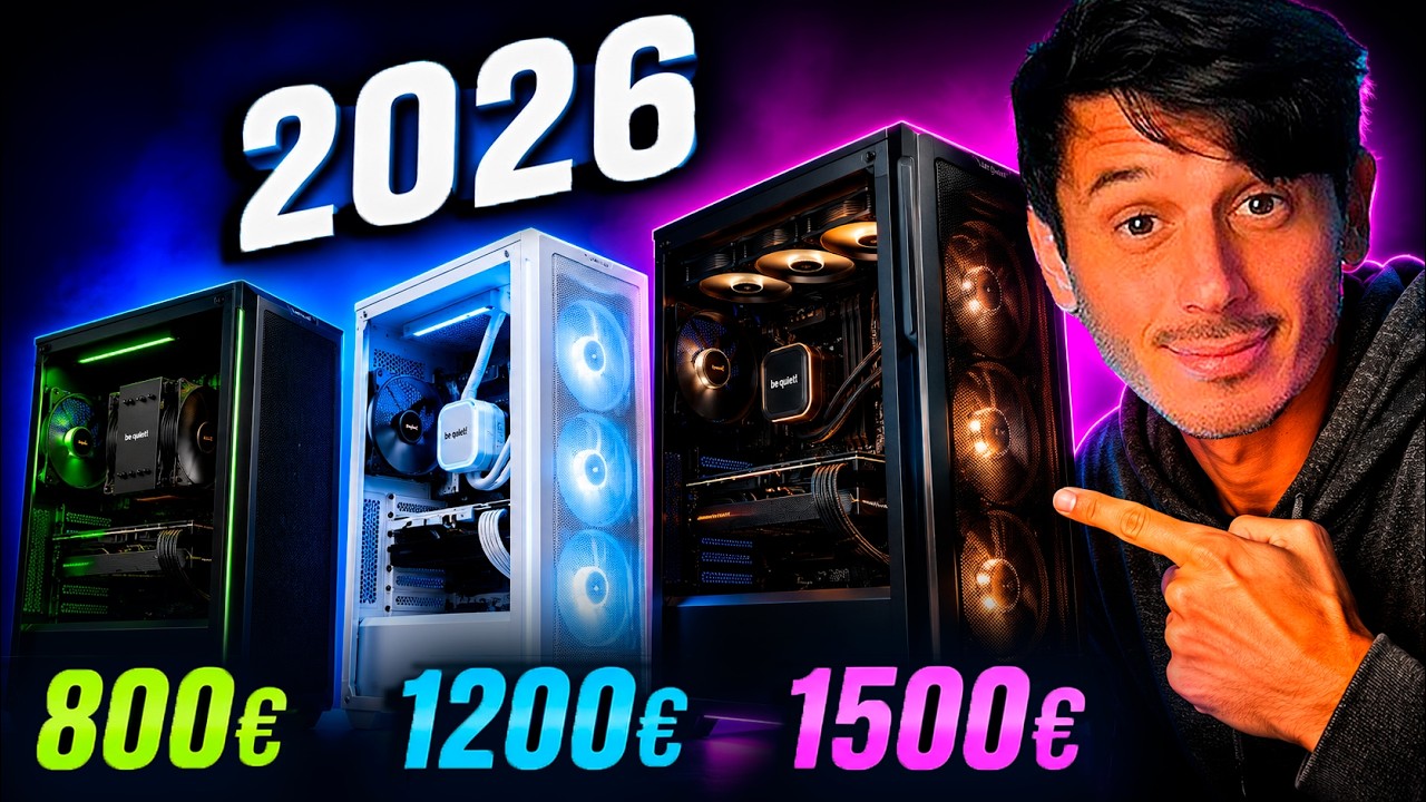 Miniatura de Mejores PC GAMING 2026 para TODOS los Presupuestos CALIDAD - PRECIO
