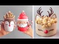 Top 15 Clever and Stunning Cake Decorating Ideas For Christmas | So Yummy Cake Tutorials