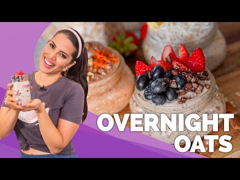 AVENA REPOSADA | COMO HACER OVERNIGHT OATS - Jacquie Marquez